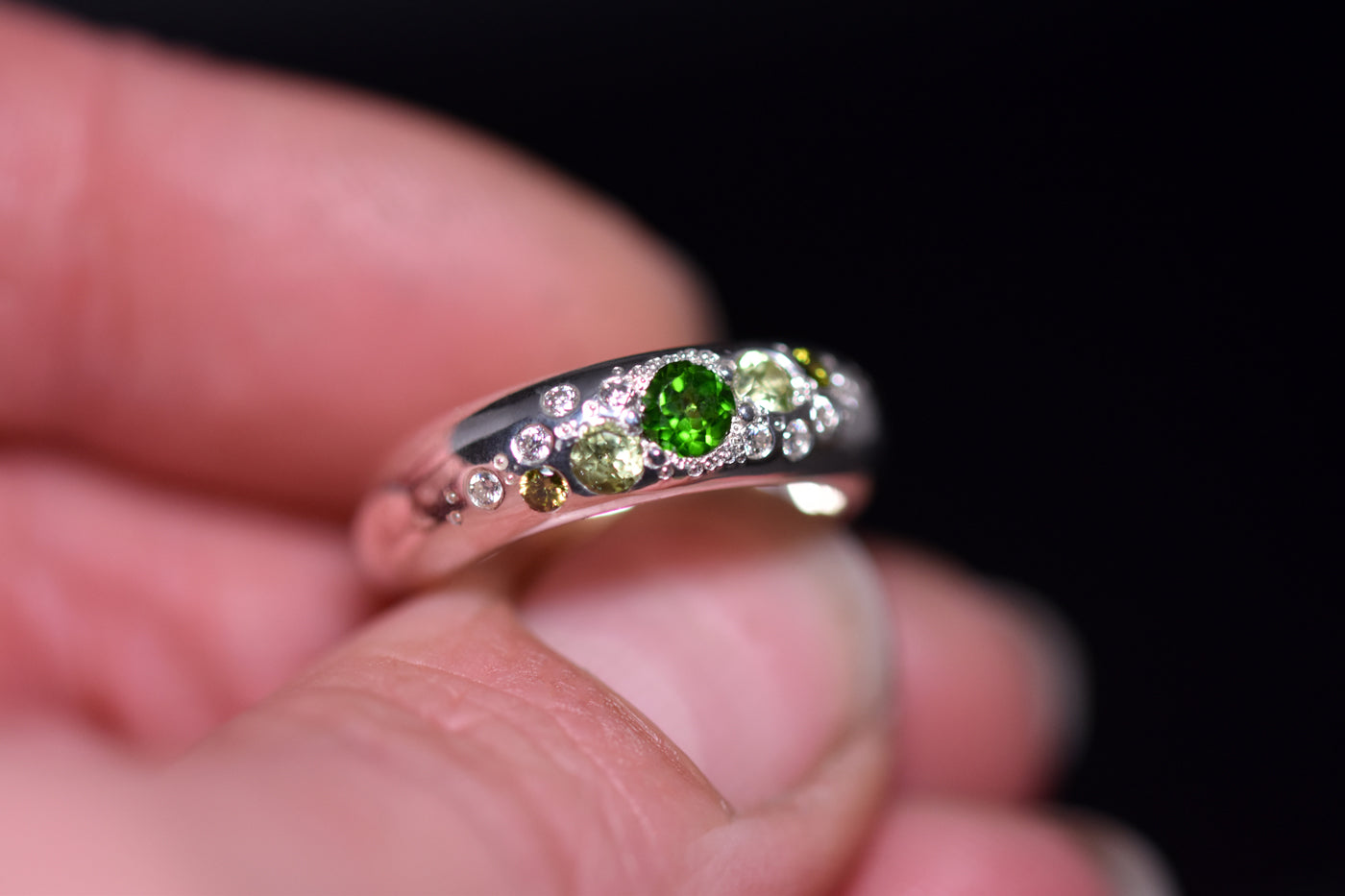 Rainforest Ring in Hand