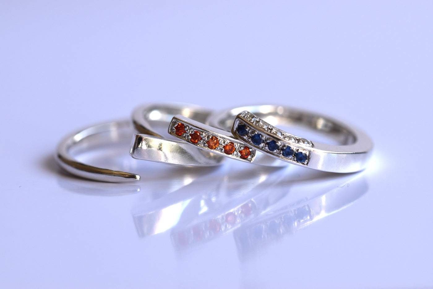 Stacking Claw Ring Set Full Set