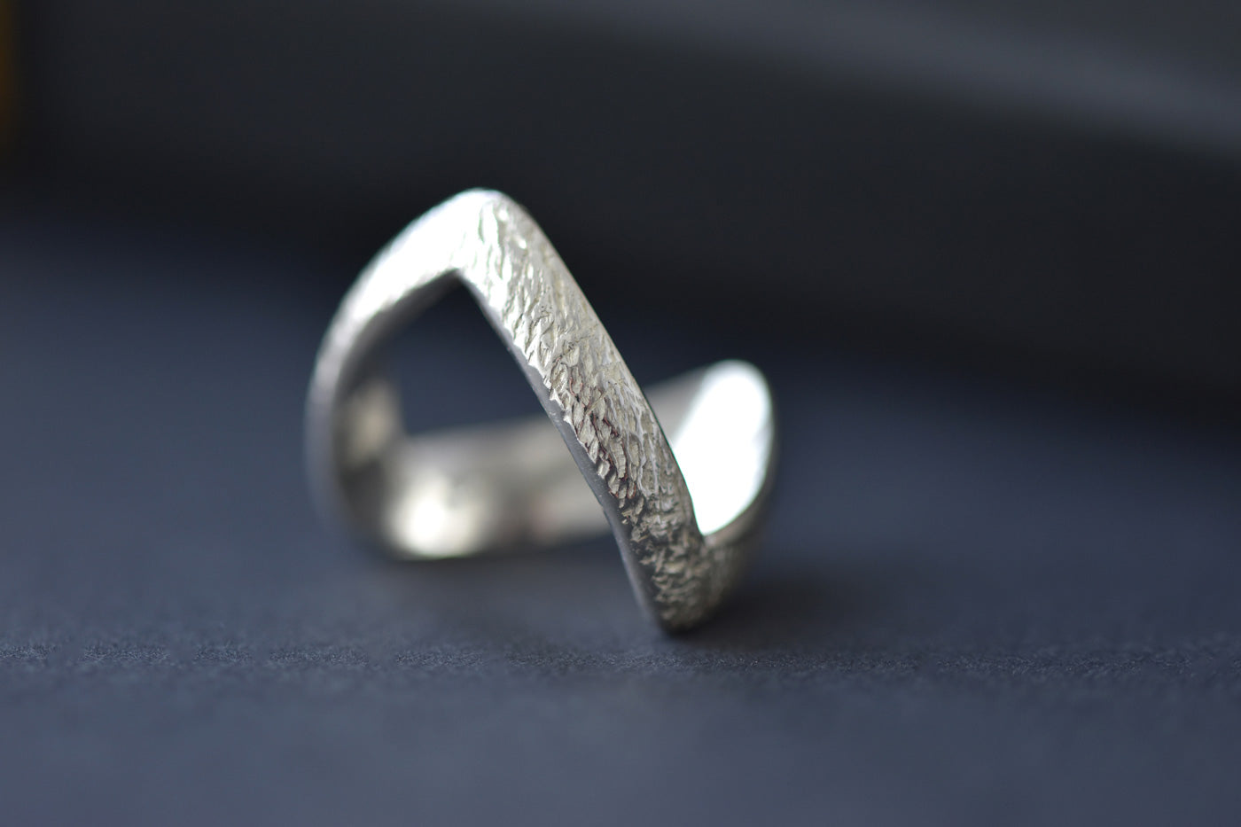 The V Ring Textured Close Up