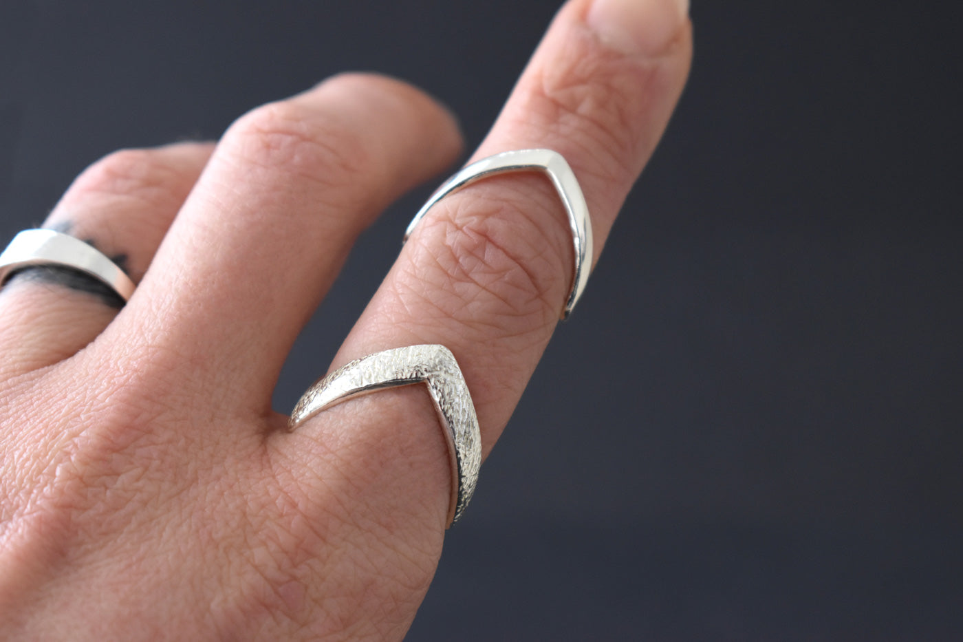 The V Ring Worn Apart