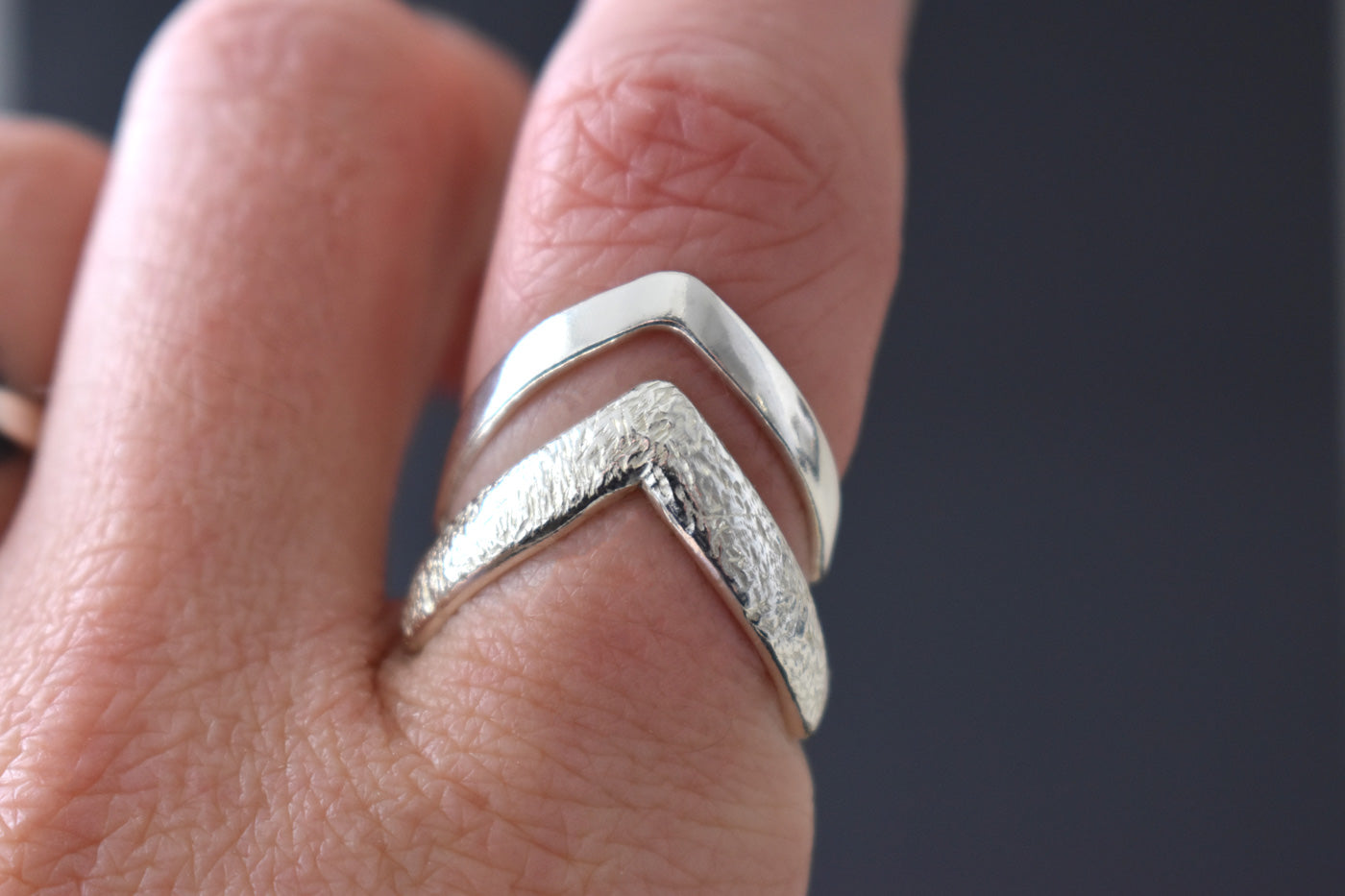 The V Ring Worn Together